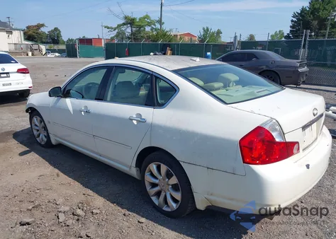 2007 Infiniti M35X z USA, uszkodzony, nr VIN JNKAY01F57M459199